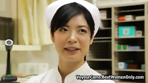 Japanese Asian Nurse Making Out Care Her Pacients Voyeur