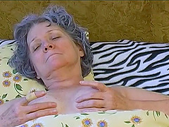 Amateur Lesbian Grannies Compilation Is Playing With Her Old Pussy