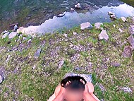 Perverted Hubby And Wife Take Turns Fucking Each Other’s Asses For Amateur Video In The Open Air