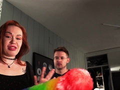 Busty Redhead Gets Shafted In The Kitchen