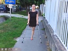 Crutches And Heel