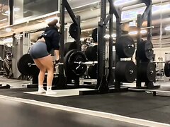 Big Ass Recorded Working Out