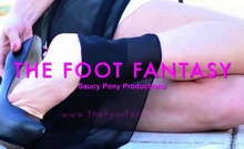 The Foot Fantasy!!! Blackmailing The Boss