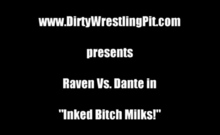 Inked Bitch Milks – Dirty Wrestling Pit