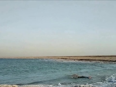 Dead Sea Blowjob At  420 Meters Altitude
